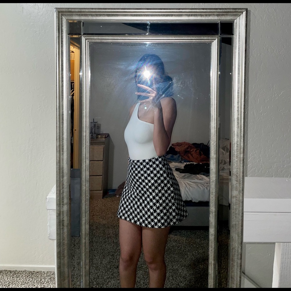Small mini skirt, Black & White, Goodnight Macaroon